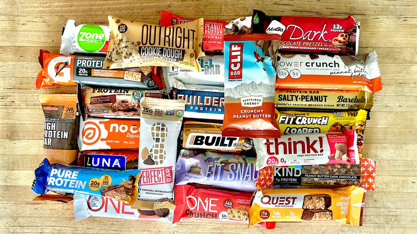 Protein and granola bars vending machine products